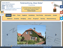 Tablet Screenshot of nordseeurlaub-in-esens.de